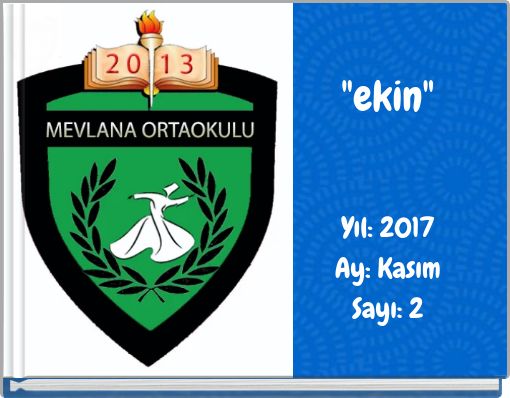 "ekin"Yıl: 2017Ay: KasımSayı: 2