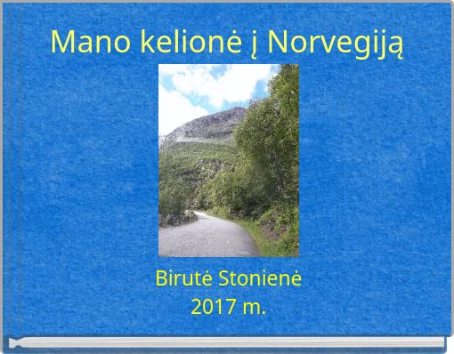 Book Cover for: Mano kelionė į Norvegiją