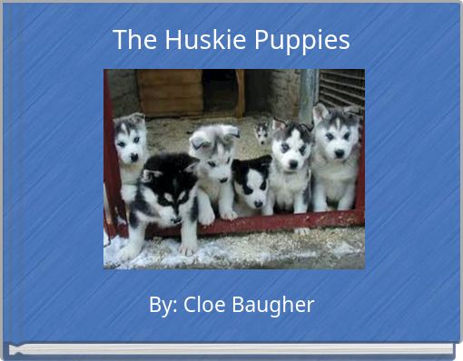 Front cover of 'The Huskie Puppies' 