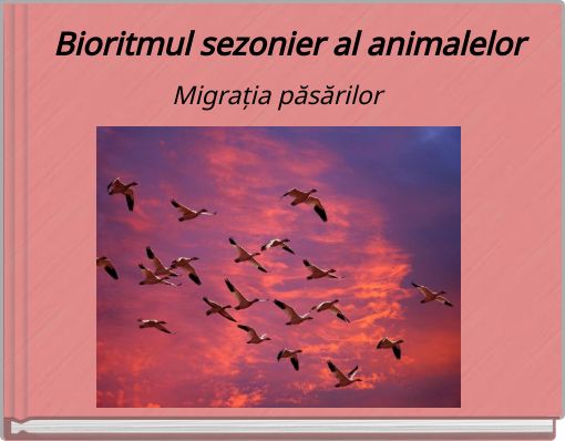 Bioritmul sezonier al animalelor