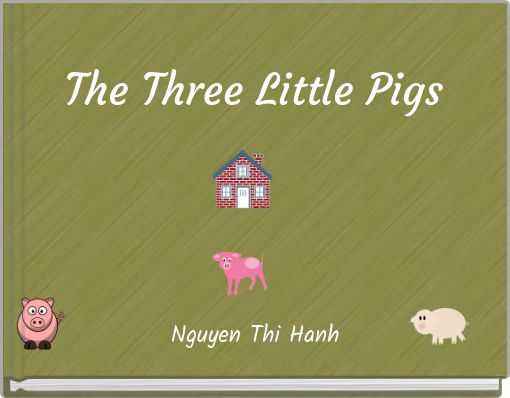 Front cover of 'The Three Little Pigs' 