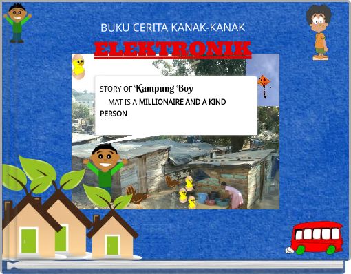 Front cover of 'BUKU CERITA KANAK-KANAK ELEKTRONIK' 