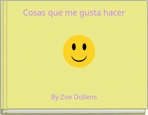 Cosas que me gusta hacer