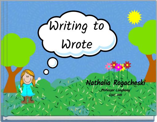 Front cover of 'Writing to Wrote' 