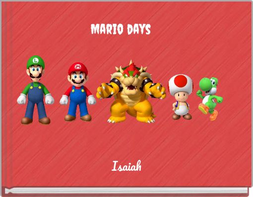 Front cover of 'Mario days' 