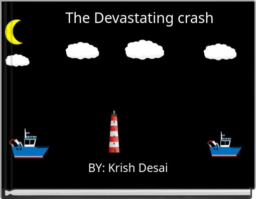 Front cover of 'The Devastating crash' 