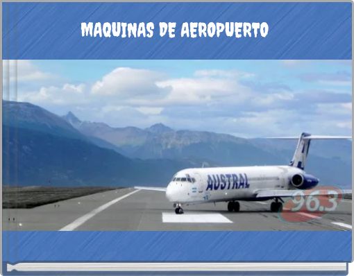 MAQUINAS DE AEROPUERTO