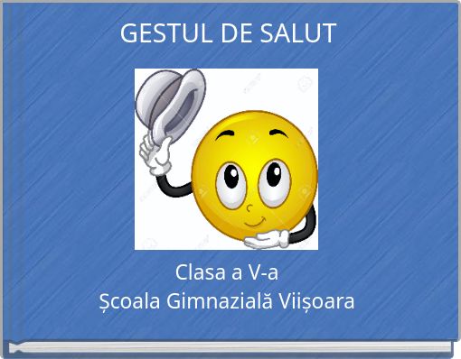 Front cover of 'GESTUL DE SALUT' 