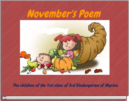 November's Poem