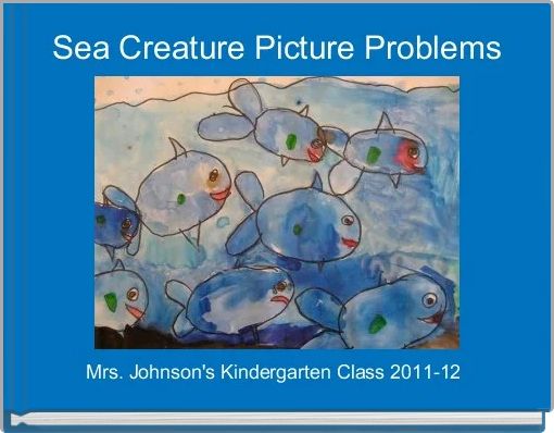 Book Cover for: Sea Creature Picture Problems