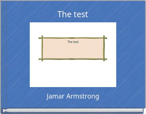 Front cover of 'The test' 