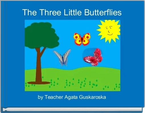 Front cover of 'The Three Little Butterflies' 