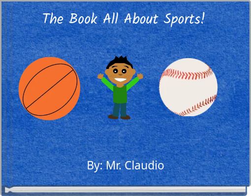 Front cover of 'The Book All About Sports!' 