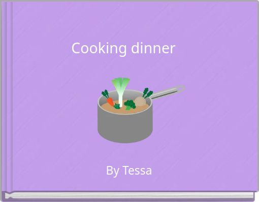 Front cover of 'Cooking dinner' 