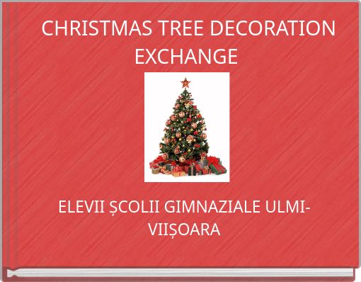 Front cover of 'CHRISTMAS TREE DECORATION EXCHANGE' 