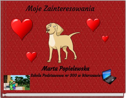 Front cover of 'Moje Zainteresowania' 