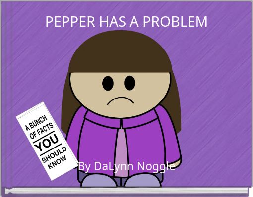 Front cover of 'PEPPER HAS A PROBLEM' 