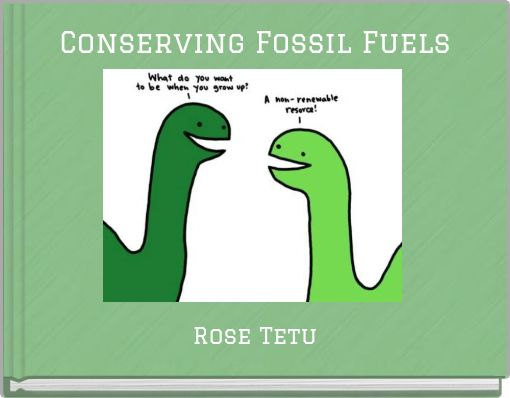 Conserving Fossil Fuels