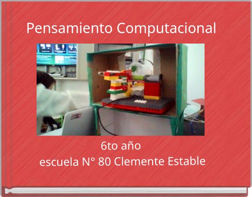 Front cover of 'Pensamiento Computacional' 