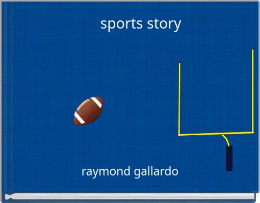 Front cover of 'sports story' 