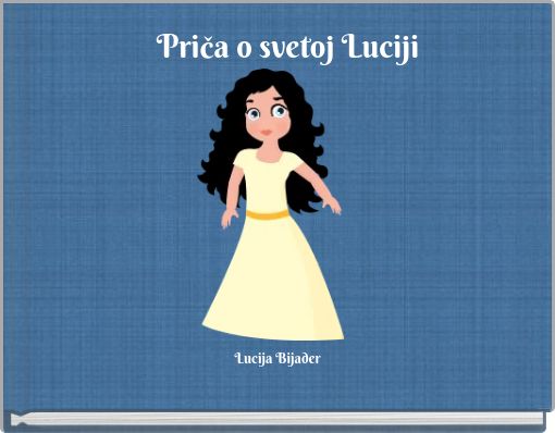 Front cover of 'Priča o svetoj Luciji' 