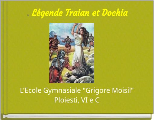 Book Cover for: la Légende Traian et Dochia