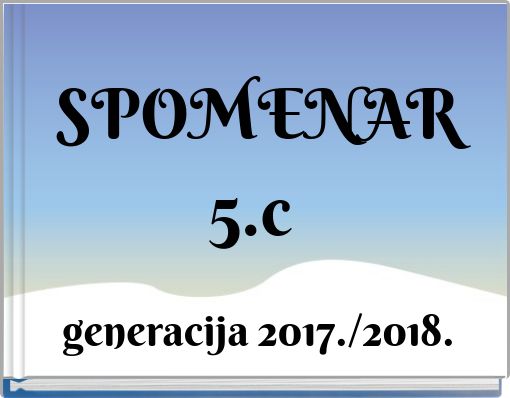SPOMENAR 5.c generacija 2017./2018.