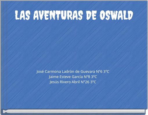 Front cover of 'LAS AVENTURAS DE OSWALD' 