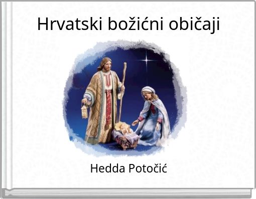 Front cover of 'Hrvatski božićni običaji' 