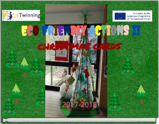 ECO FRIENDLY ACTIONS IICHRISTMAS CARDS