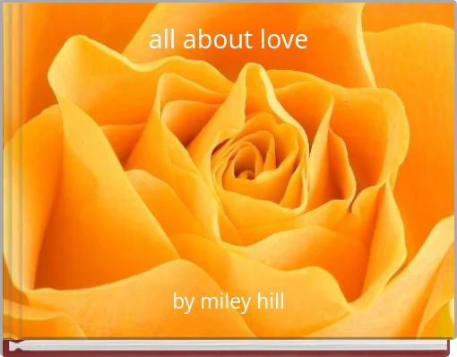 Front cover of 'all about love' 