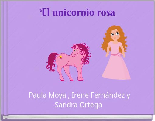 Front cover of 'El unicornio rosa' 