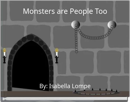 Front cover of 'Monsters are People Too' 