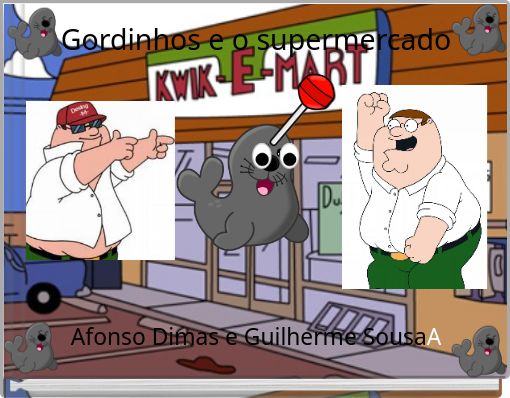 Book Cover for: Gordinhos e o supermercado