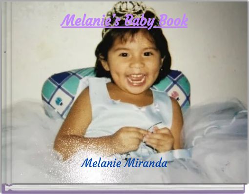 Front cover of 'Melanie's Baby Book' 