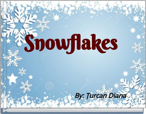 Front cover of 'Snowflakes' 