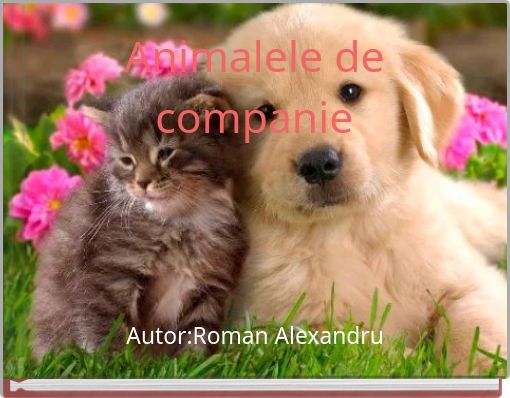 Front cover of 'Animalele de companie' 