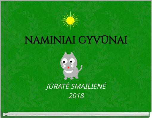 Book Cover for: NAMINIAI GYVŪNAI