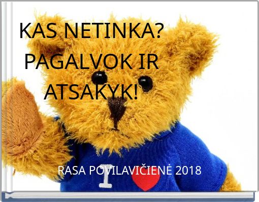 Front cover of 'KAS NETINKA?PAGALVOK IR ATSAKYK!' 