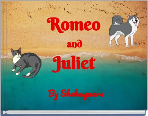 Front cover of 'Romeo and Juliet By Shakespears' 