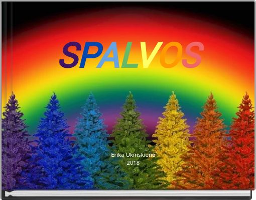 Book Cover for: SPALVOS