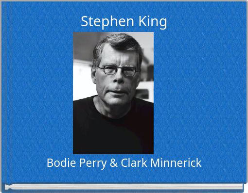 Front cover of 'Stephen King' 