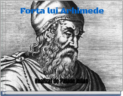 Book Cover for: Forta lui Arhimede