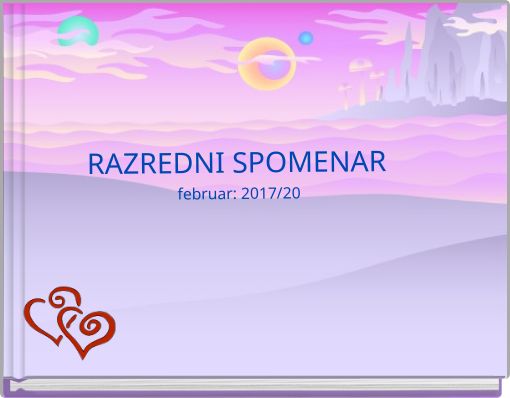 RAZREDNI SPOMENAR februar: 2017/20
