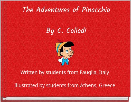 Book Cover for: The Adventures of Pinocchio By C. Collodi