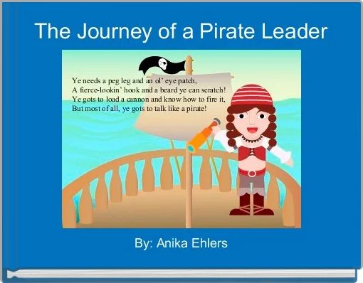 Front cover of 'The Journey of a Pirate Leader ' 