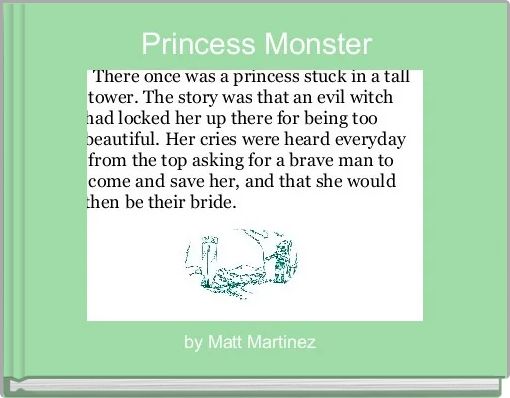 Front cover of 'Princess Monster' 