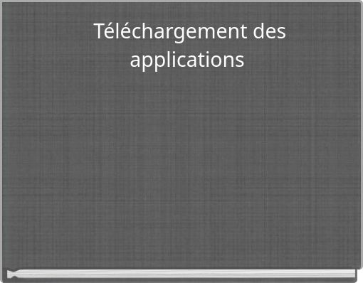 Book Cover for: Téléchargement des applications
