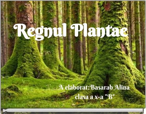 Front cover of 'Regnul Plantae' 