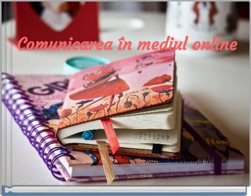 Front cover of 'Comunicarea în mediul online' 
